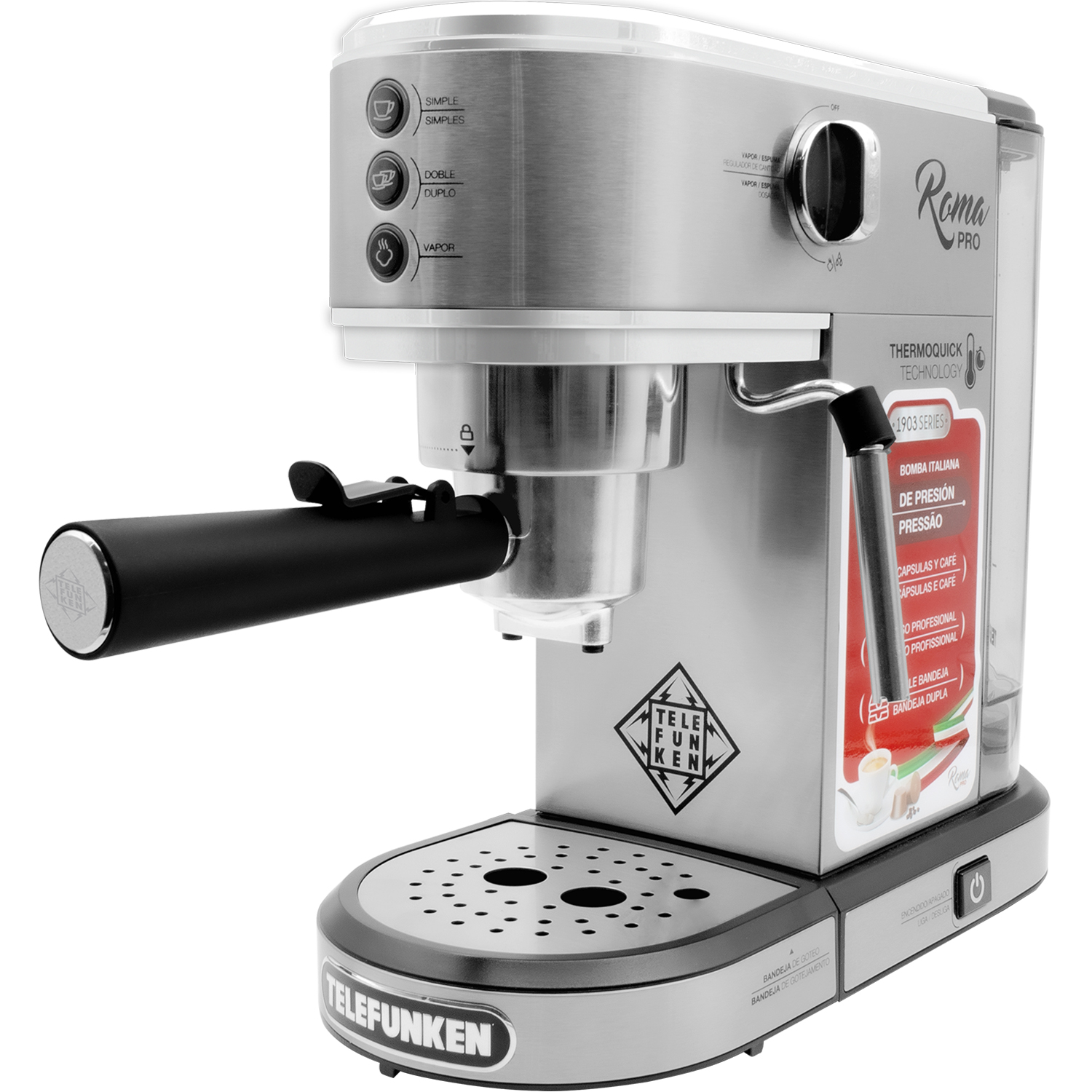 CAFETERA TELEFUNKEN ROMA PRO - 8000670 - Imagen 4