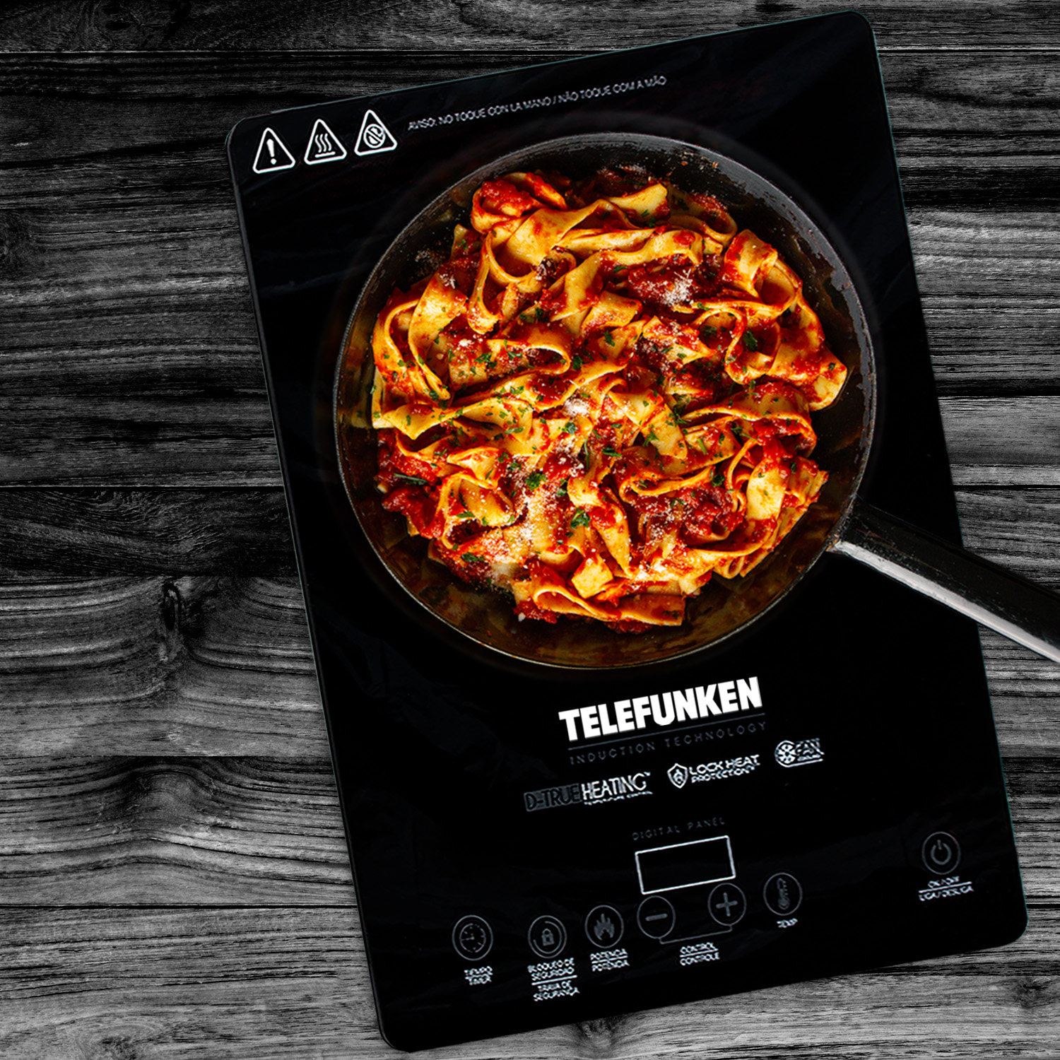 COCINILLA ELÉCTRICA INDUCCIÓN TELEFUNKEN TF-AI9000 - 8000677 - Imagen 3